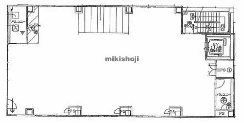 中京区のＳＨＩＣＡＴＡ　ＱＵＡＴＯＲＺＥ　ＢＬＤＧ 平面1