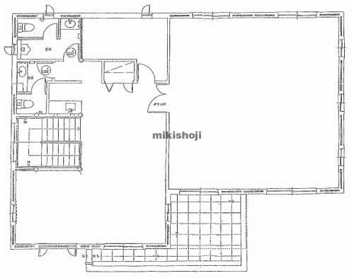 他区のヤサカ北山堀川テナント(東棟) 平面1