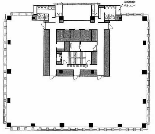 梅田・堂島・中之島の清和梅田ビル 平面1