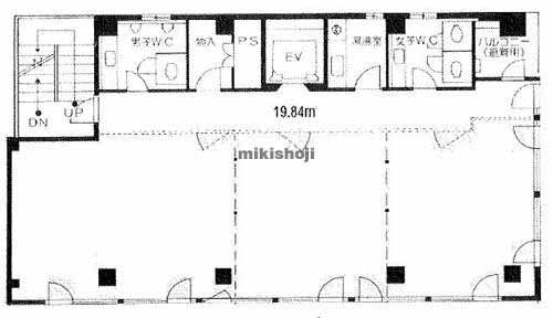 琴ノ緒町・加納町の三共ビル 平面1