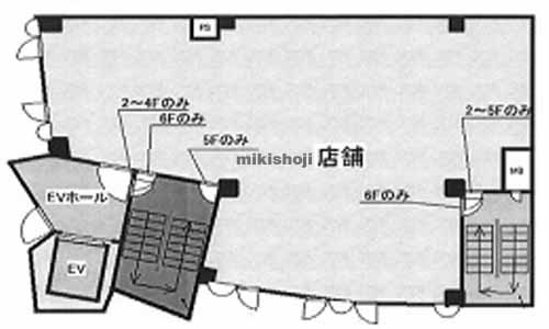 村瀬ビル 平面1