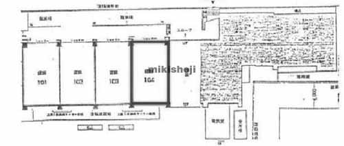 東大阪市の布施ビューハイツ 平面1