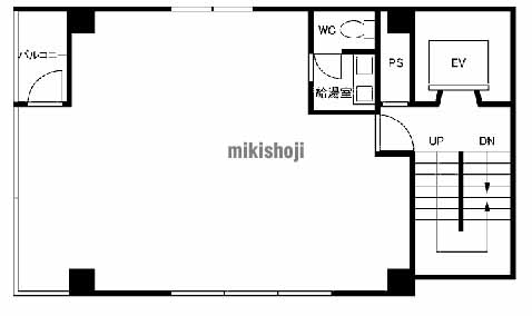 小野柄通・御幸通・磯上通のＩＰＳＸ　ＢＡＳＥ 平面1