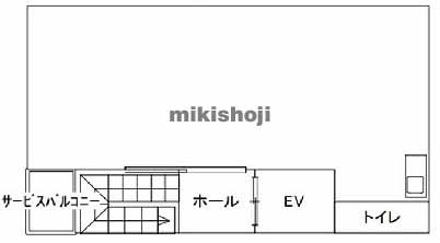 中央区他のＡＸＩＳ三宮ステーションビル 平面1