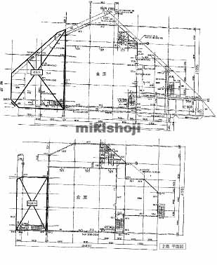 守口・門真市のイマス金田町倉庫 平面1