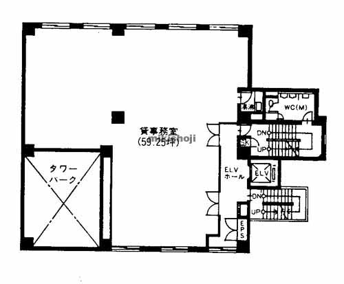 ＳＨＤ博多ビル 平面1