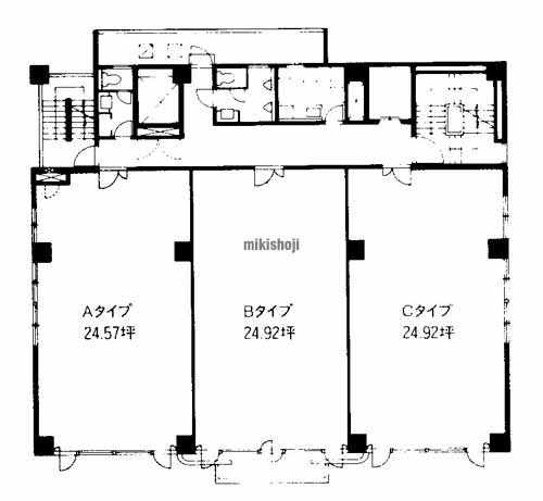 博多堀池ビル 平面1