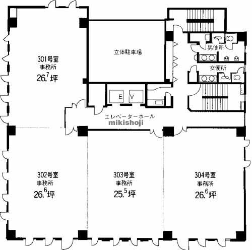 ヴィトリアビル 平面1
