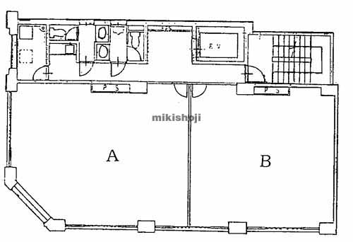 赤坂Ｓビルディング 平面1