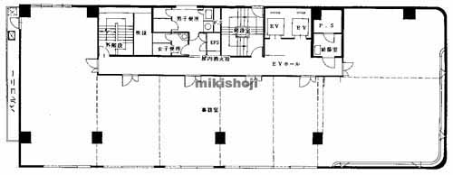 トウセン天神ビル 平面1