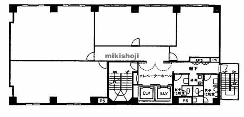 那覇市の合人社沖縄県庁前アネクス 平面1