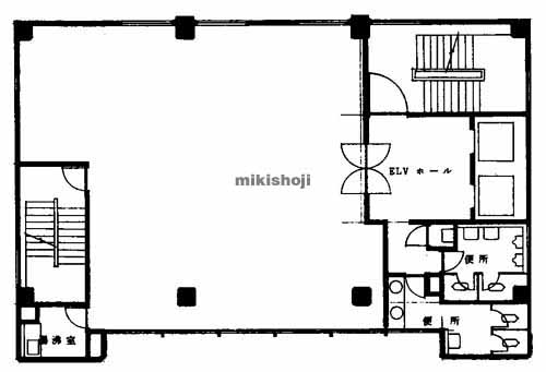那覇市のＨＲＳトラスト県庁前 平面1