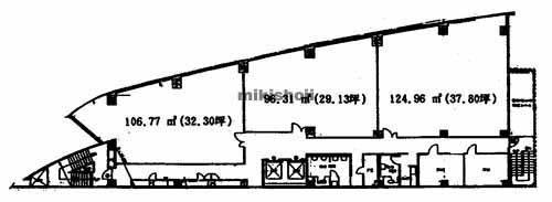 ＫＭＭビル西館 平面1