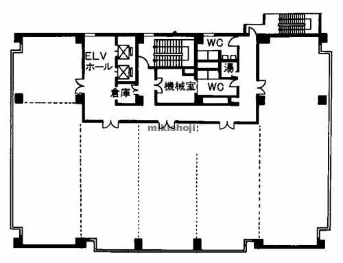 大分センタービル 平面1