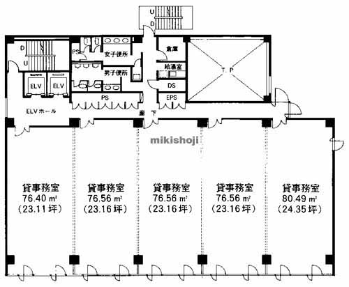 サンオブ・サンエージェンシービル 平面1
