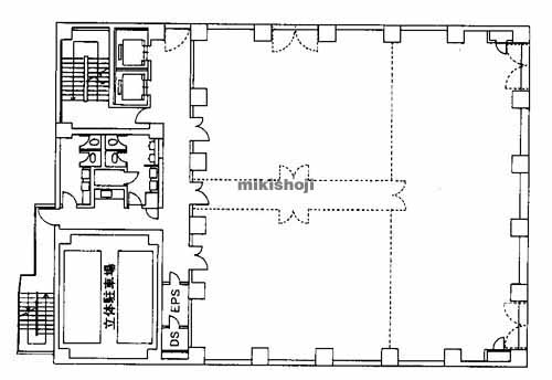 下関市の住友生命下関ビル 平面1