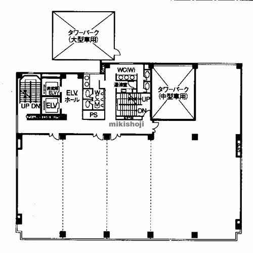 下関市のエストラスト第２ビル 平面1