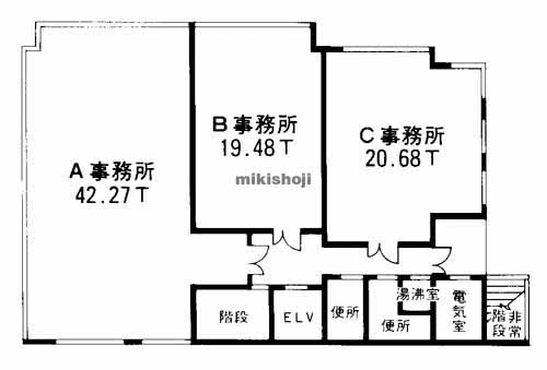 博多駅東・駅南のＩＴビル 平面1