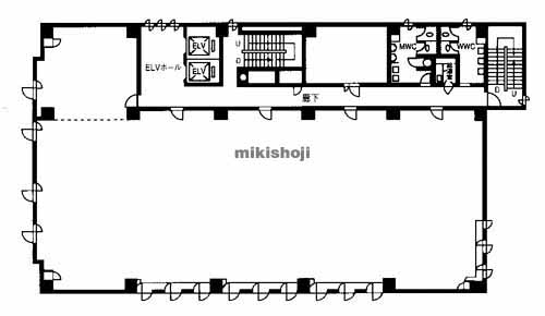 福山東京海上日動ビルディング 平面1