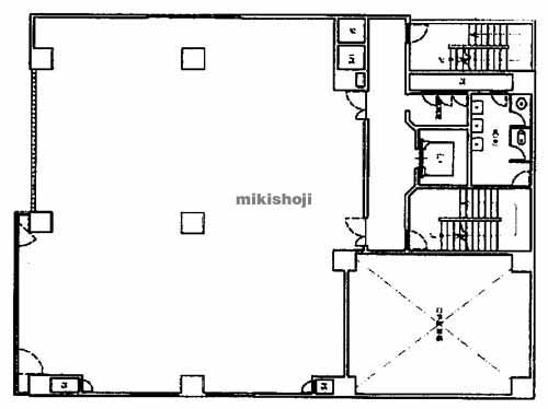 アオンズ福山ビル 平面1