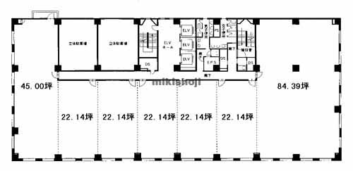 博多蔵本太田ビル 平面1