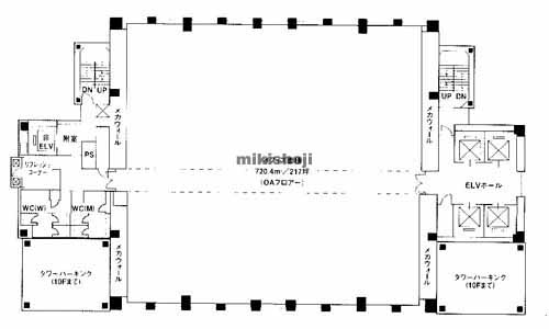 早良区全域のＭタワー 平面1