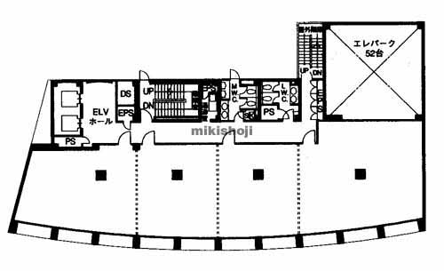 那覇市のミルコ那覇ビル 平面1