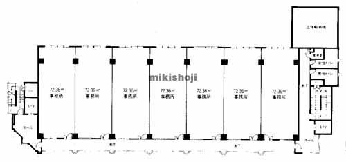 博多駅東・駅南のアバンダント８６ 平面1