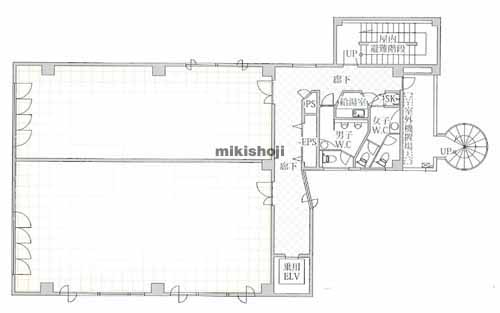 小倉北区全域のキャメロット小倉ビル 平面1