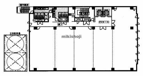 佐賀東京海上日動ビルディング 平面1
