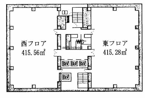ＮＴビル 平面1