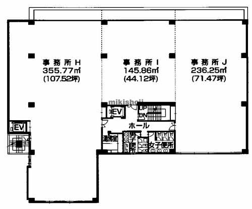 ＭＲＲデルタビル 平面1