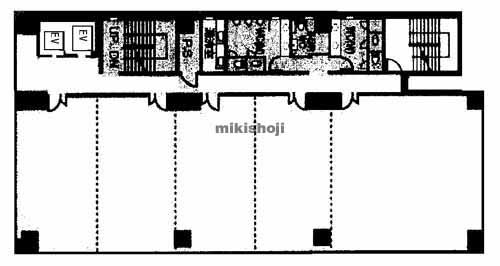 山口市のスクエア新山口 平面1