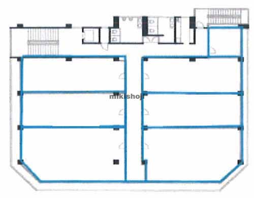 那覇市の合人社那覇松山ビル 平面1
