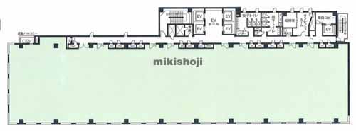 博多駅前・中央街のいちご博多駅前スクエア 平面1