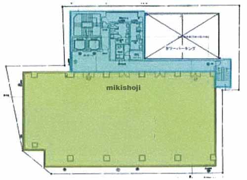 カドス広島平和公園ビル 平面1