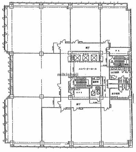 博多港センタービル 平面1