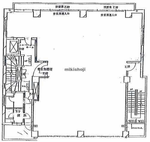 熊本市の建神ビル 平面1