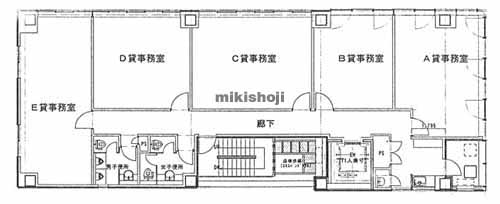 安田第１ビル 平面1