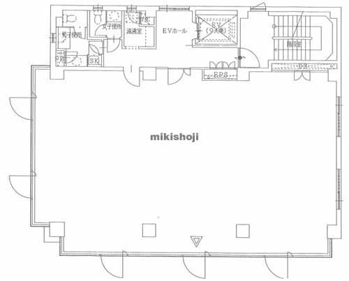 その他熊本県のリップルビル 平面1