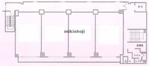 大分市のＳＡＫＵＲＡビル２ 平面1