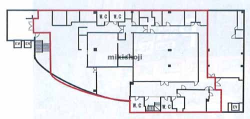 熊本市の熊電プラザビル 平面1