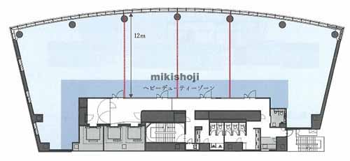 博多駅前・中央街の九勧末広通りビル 平面1
