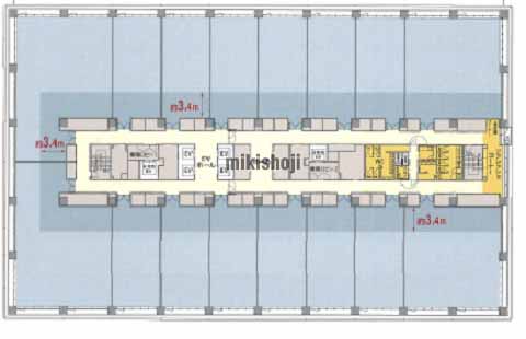 広島駅地区のｄ_ll　ＨＩＲＯＳＨＩＭＡ 平面1