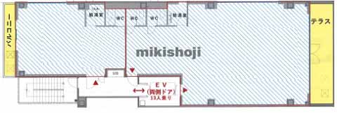 中央区その他のＡ＊Ｇ六本松 平面1
