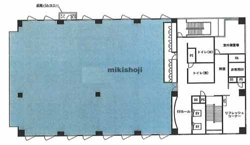 グランドタワー西博多ビル 平面1