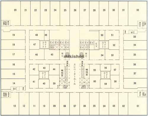ＴＯＣビル 平面1