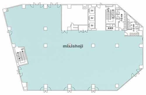 オーク高輪ビル 平面1