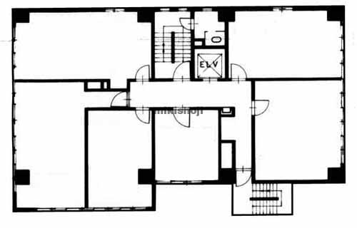 ファイブビル八丁堀 平面1