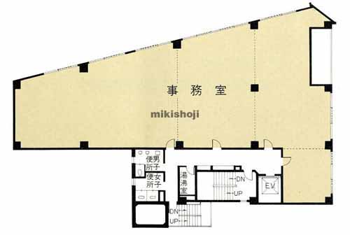 新富ミハマビル 平面1